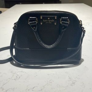 Patent leather crossbody Kate spade bag